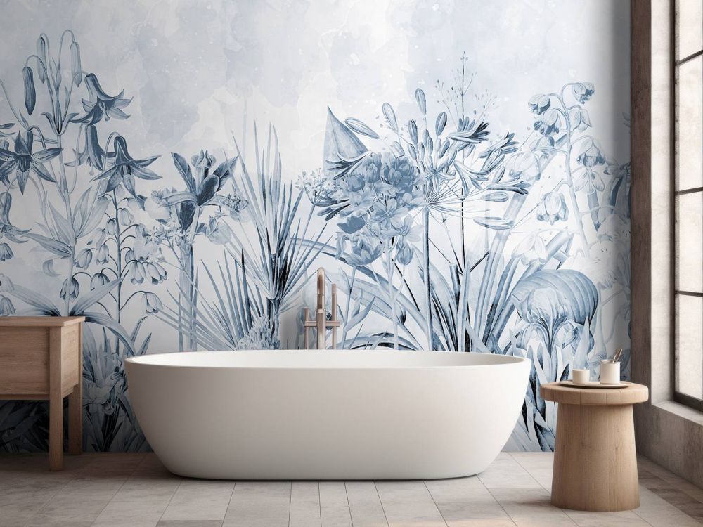 Monochrome Floral Elegance