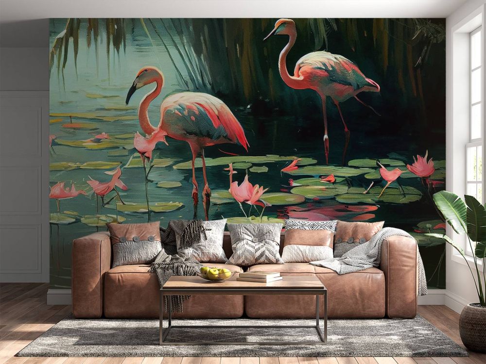 Waterlelie Flamingo Oase