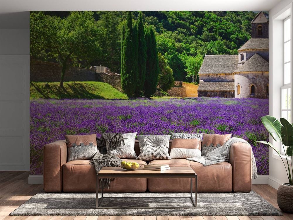 Sprookjes lavendelveld