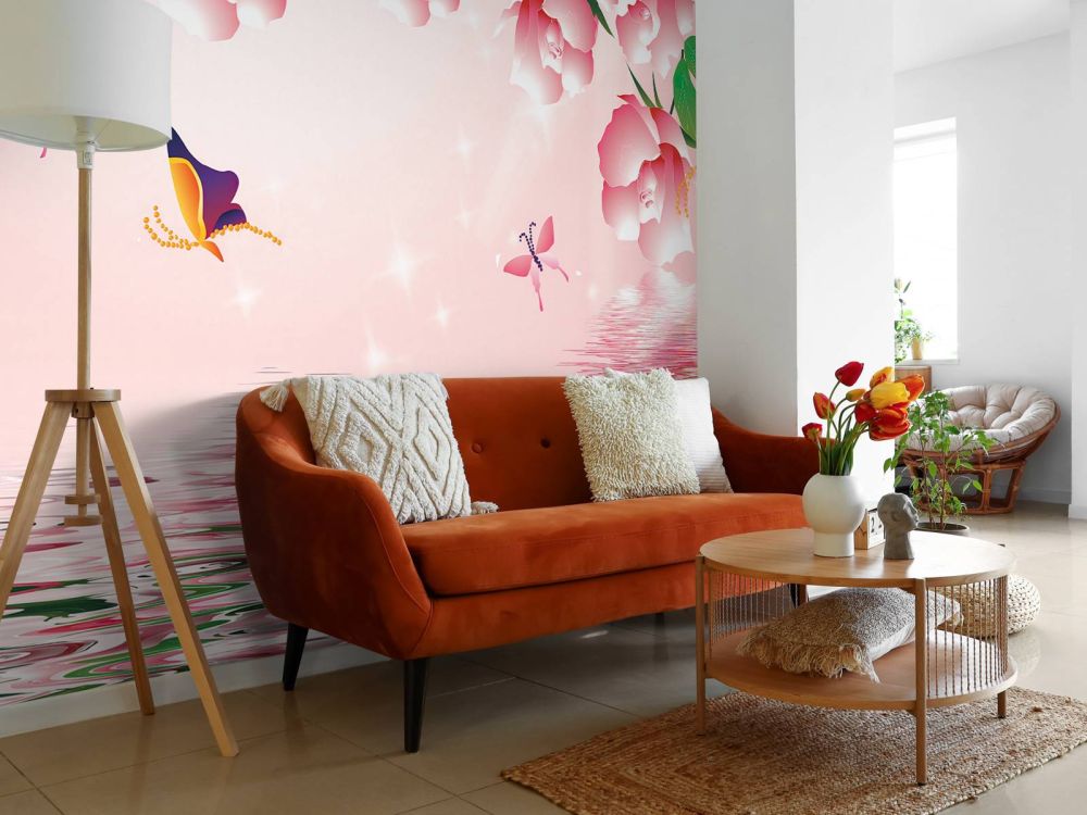 Roze omgeving