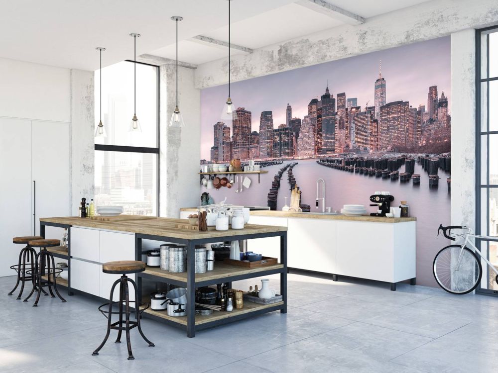 Golfbrekers bij Manhattan