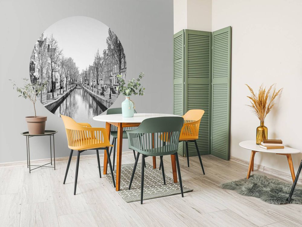 Amsterdam in zwart wit