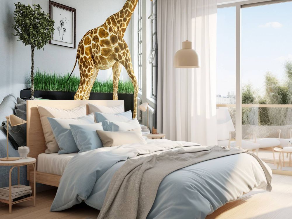 Glurende giraffe