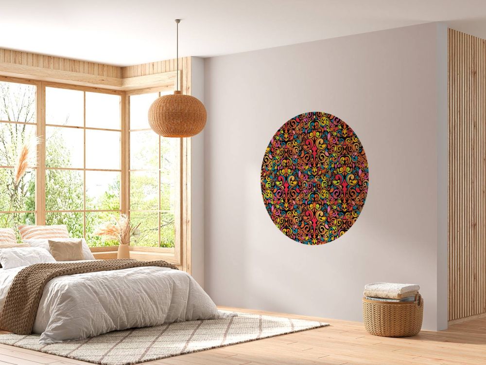 Abstracte gekleurde figuren