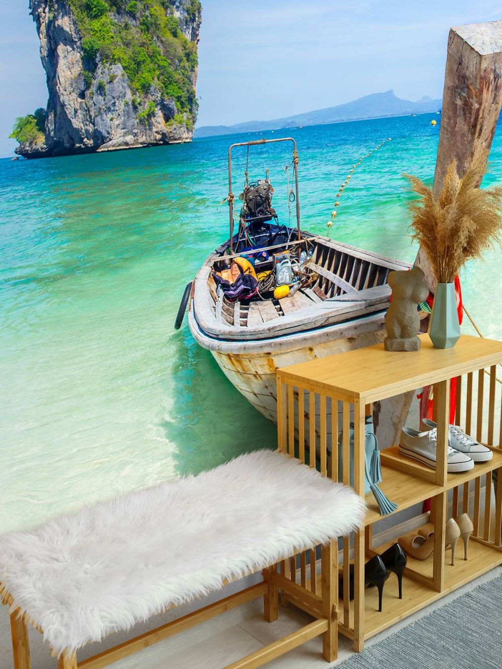 Vissersbootje in Phuket