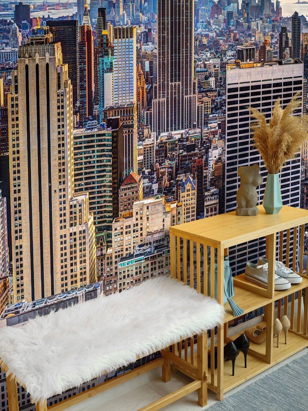 The Big Apple van bovenaf