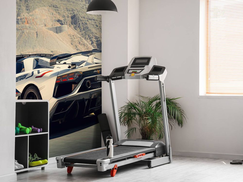 Supercar op bergpas