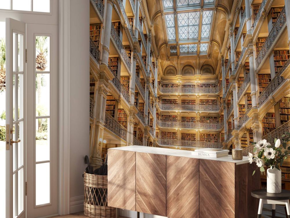 Verlichte Literatuurzaal