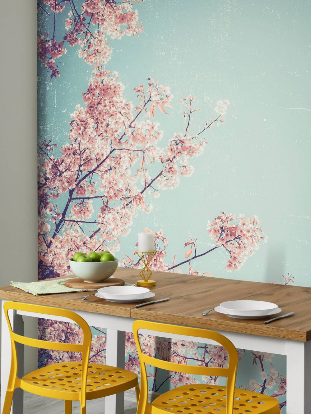 Vintage Japanse bloemen