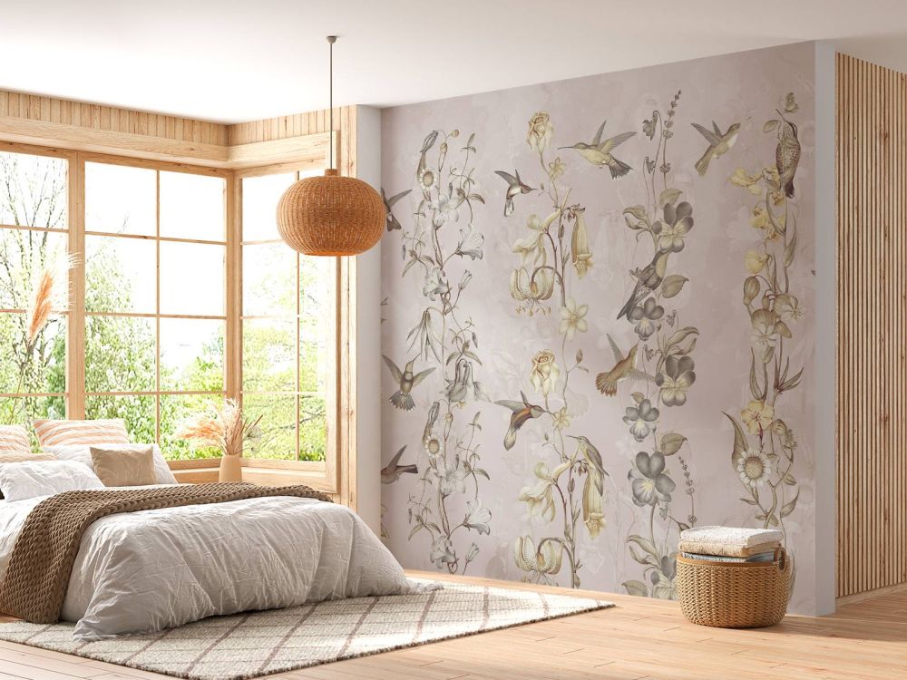 Weadow and Garden Flowers Cream