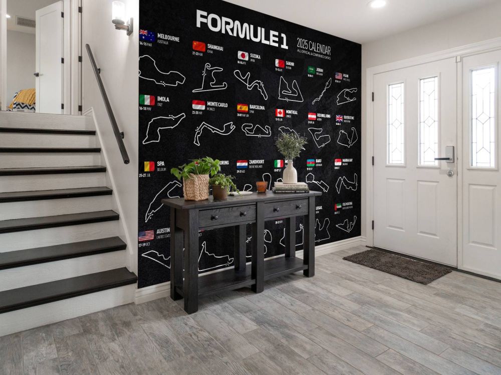 Formule 1 2025 - Data map