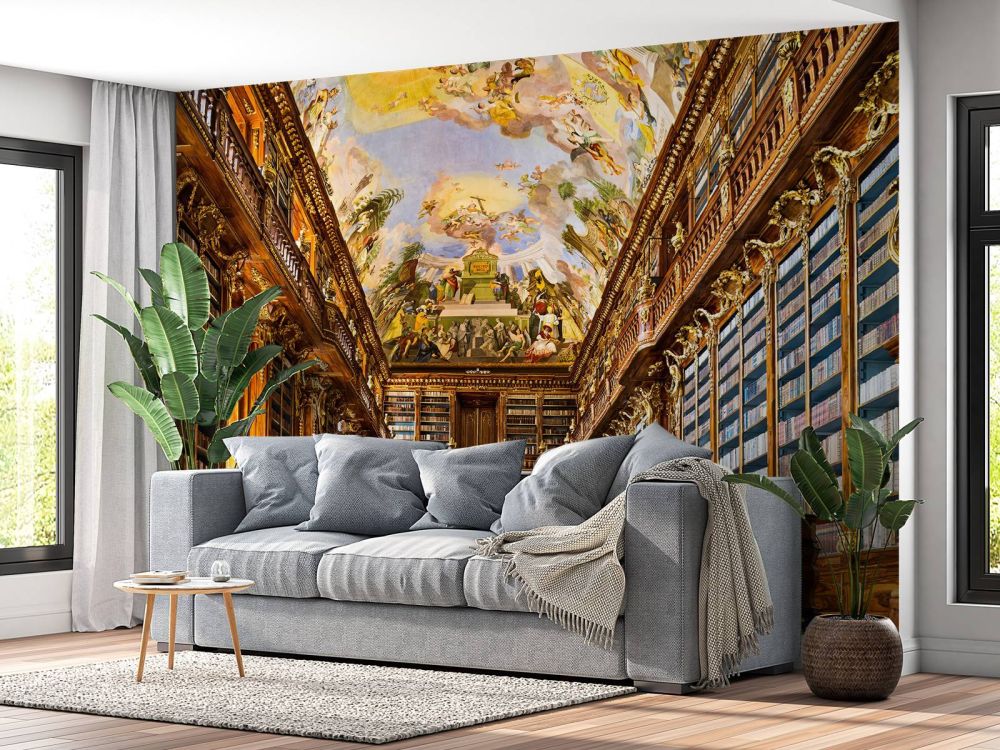 Historische Bibliotheek in Warm Hout