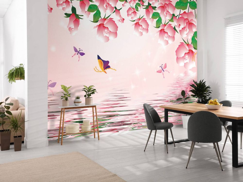 Roze omgeving