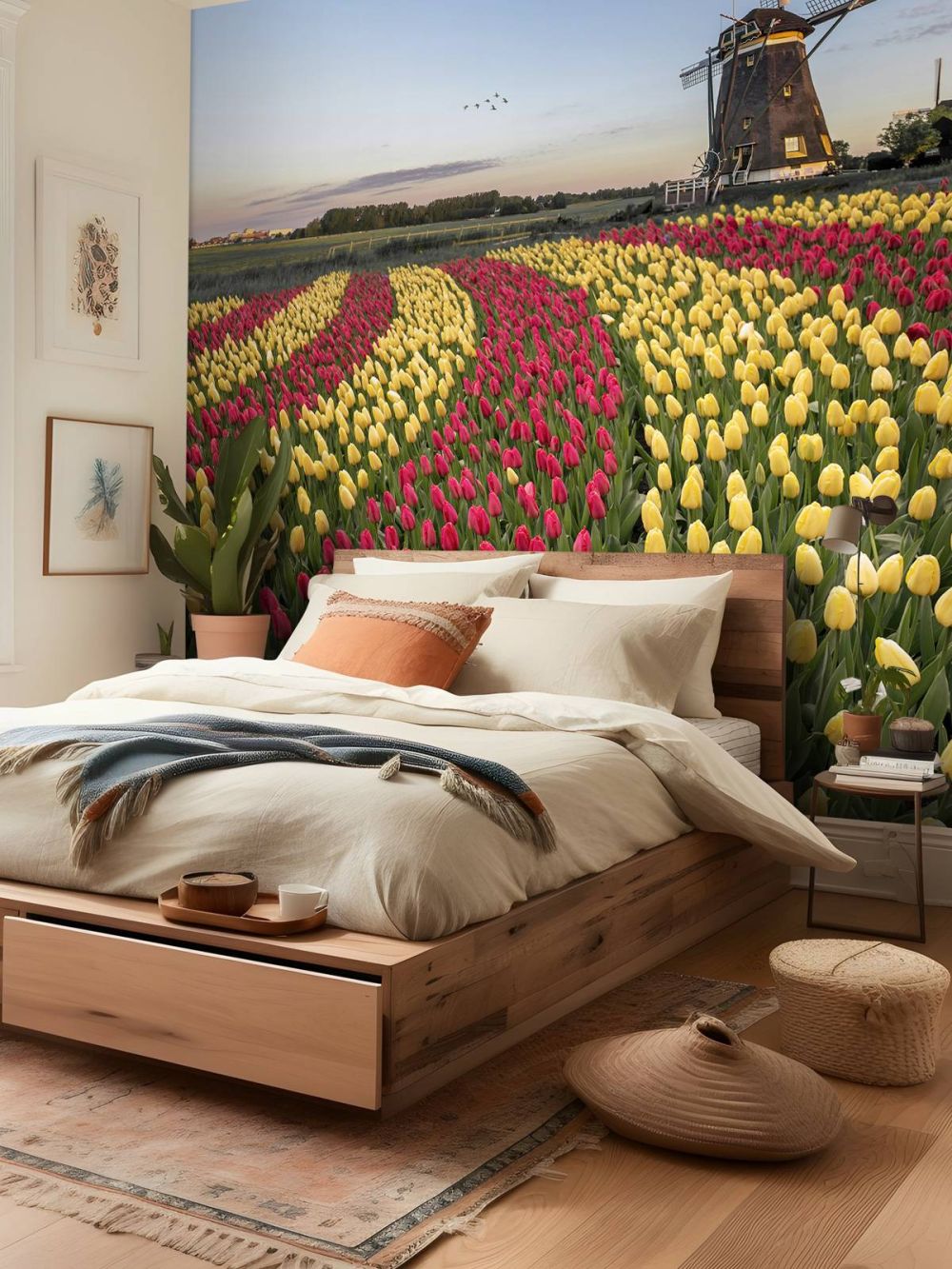Nederlandse tulpenveld