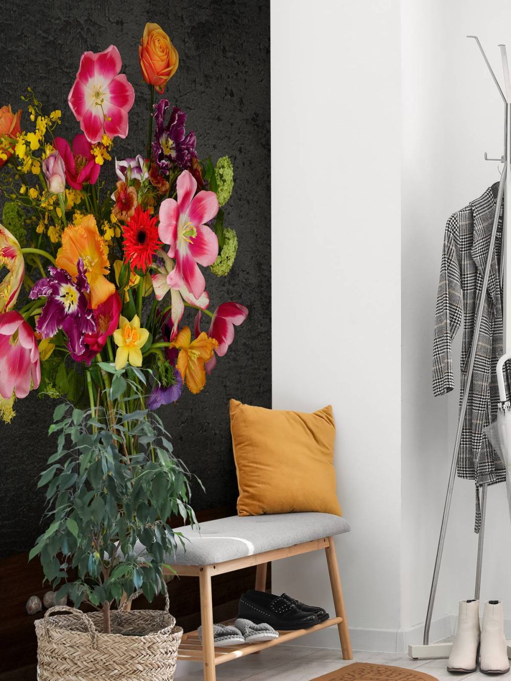 Kleurrijk bloemen boeket