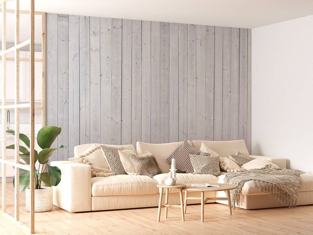 Whitewash hout verticaal