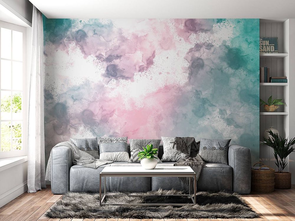 Groene roze rook