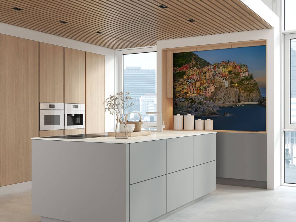 Gekleurde huizen in Italië