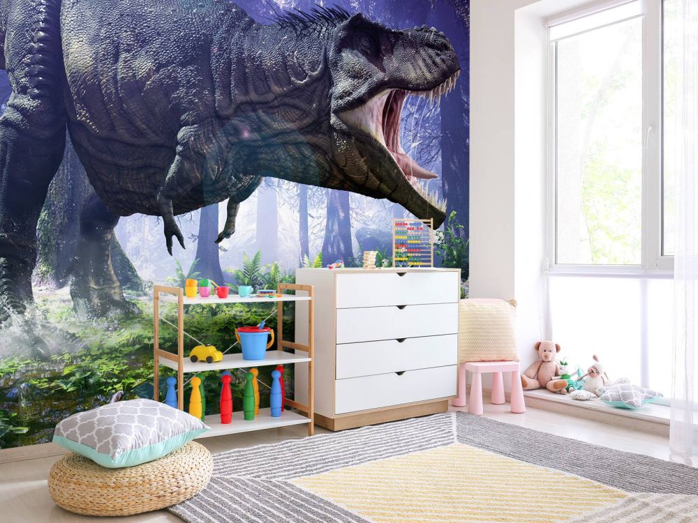 Tyrannosaurus Rex bij meer