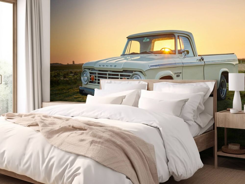 Pick-up bij zonsopgang