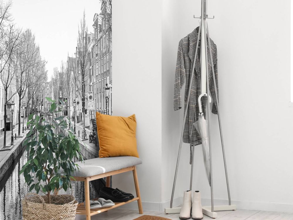 Amsterdam in zwart wit