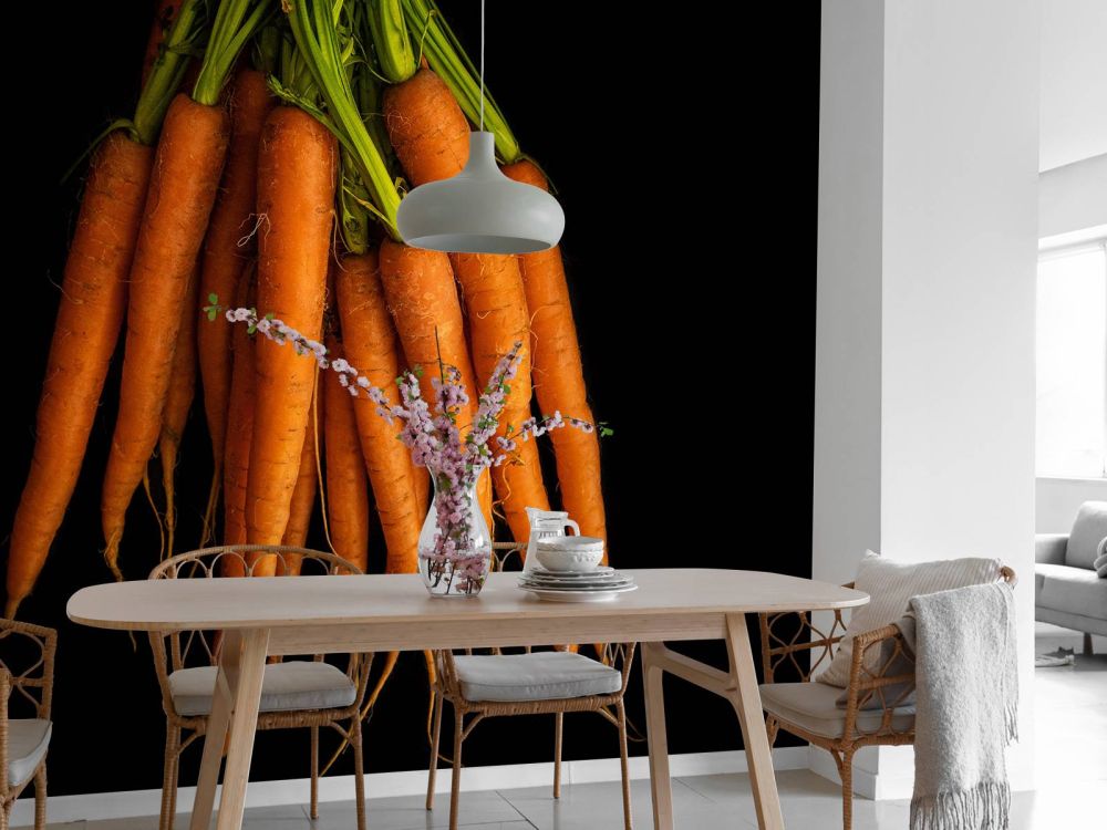 Oranje wortels