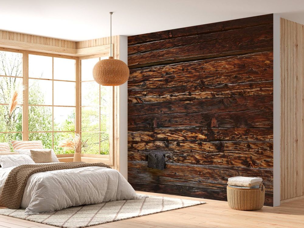 Gekleurd oud hout