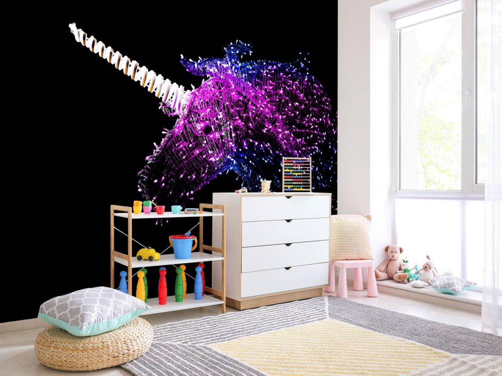 Lichtgevende unicorn