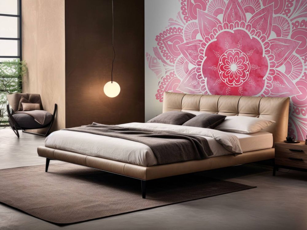 Mandala met bloemenpatroon