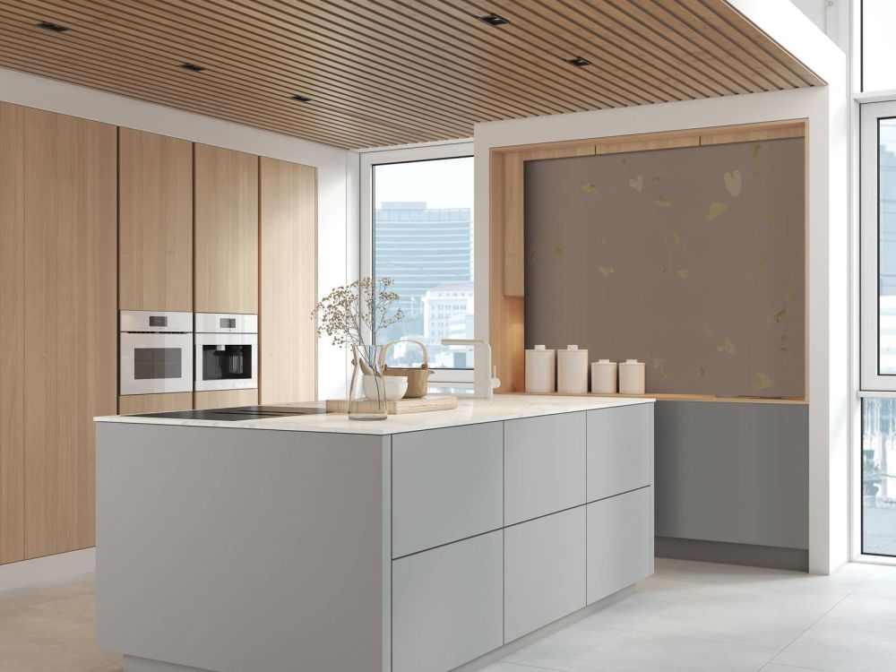 Haagwinde takken taupe