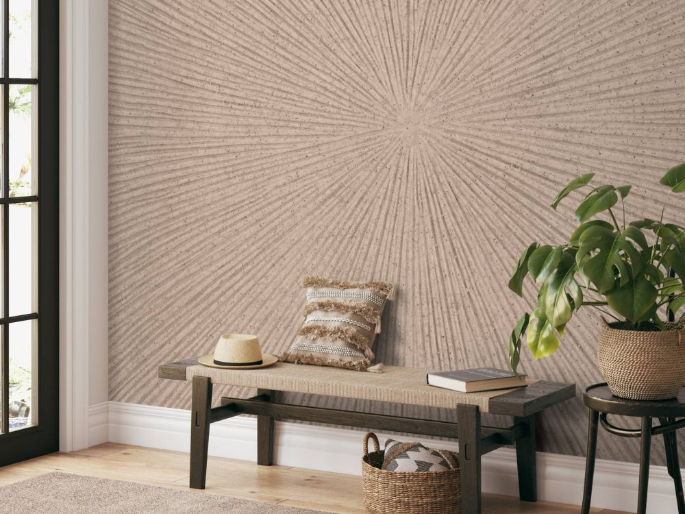 Structuur met lijnen in beige