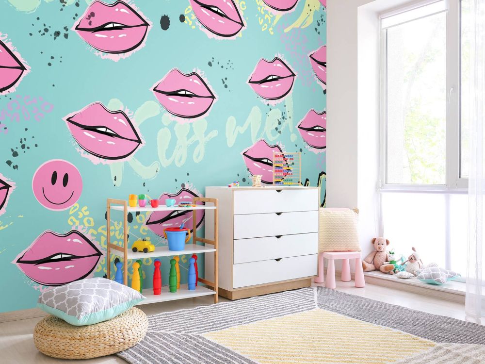 Kiss kiss turquoise