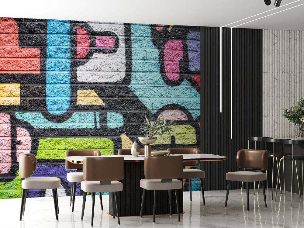 Graffiti muur