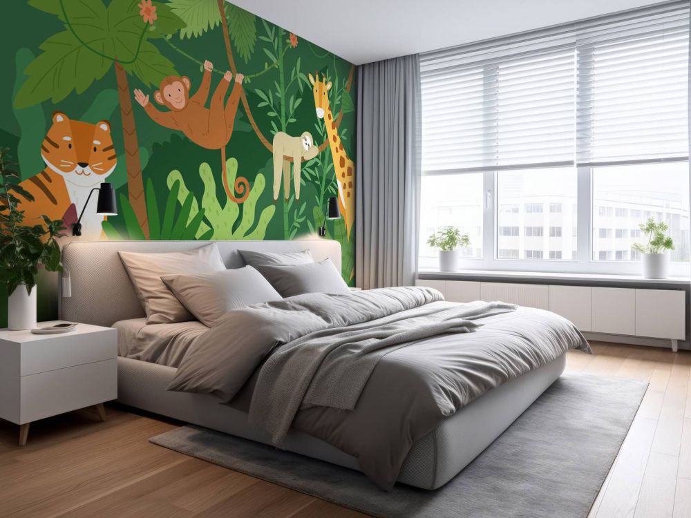 Blije jungle dieren