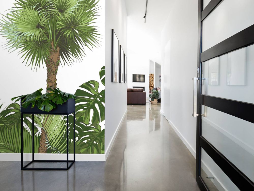 Groene tropische planten