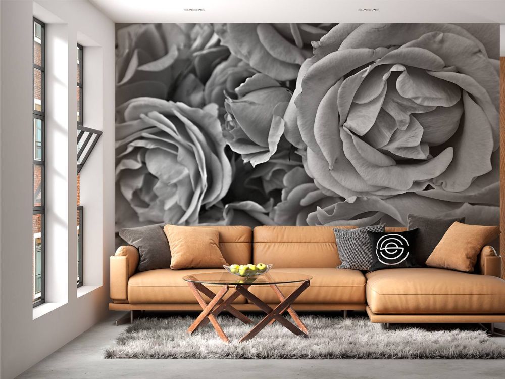 Rozen zwart-wit