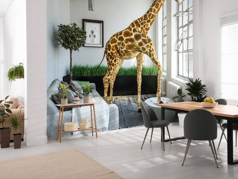 Glurende giraffe
