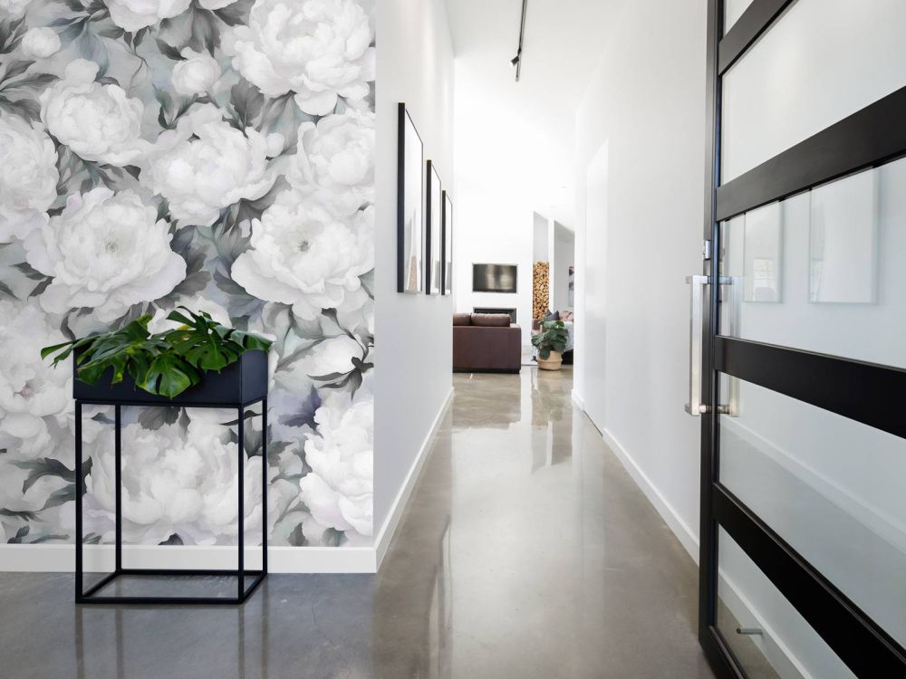 Peonie`s Wall Blue