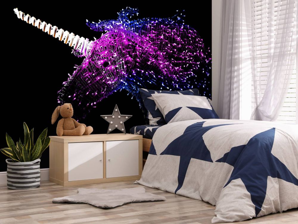 Lichtgevende unicorn