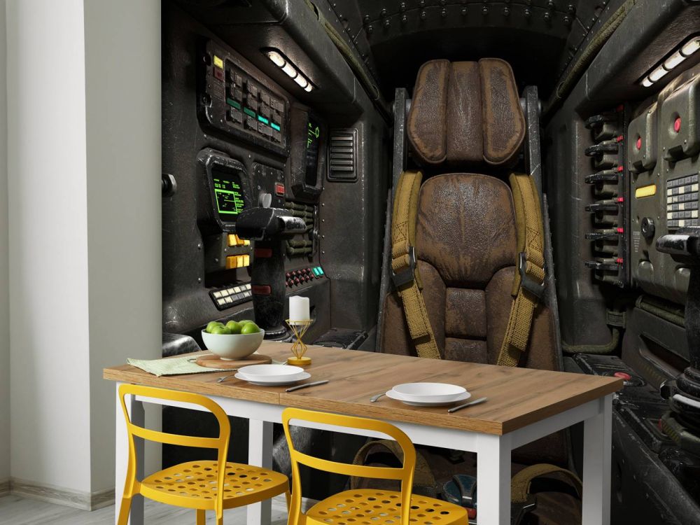 Ruimteschip cockpit