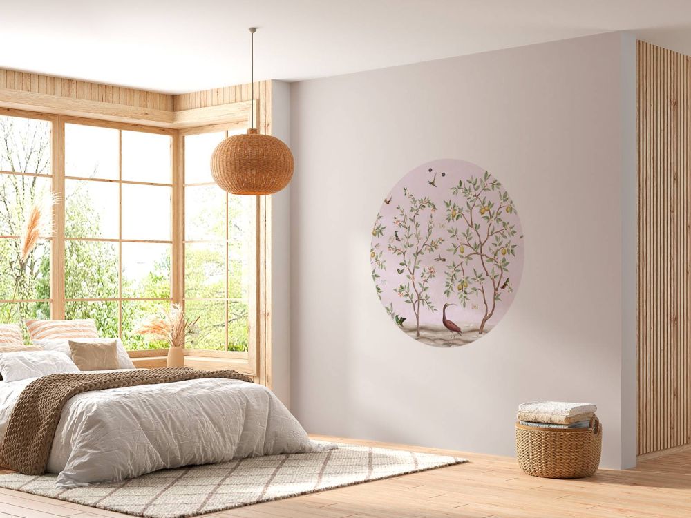 Lemon Tree Chinoiserie - Pink