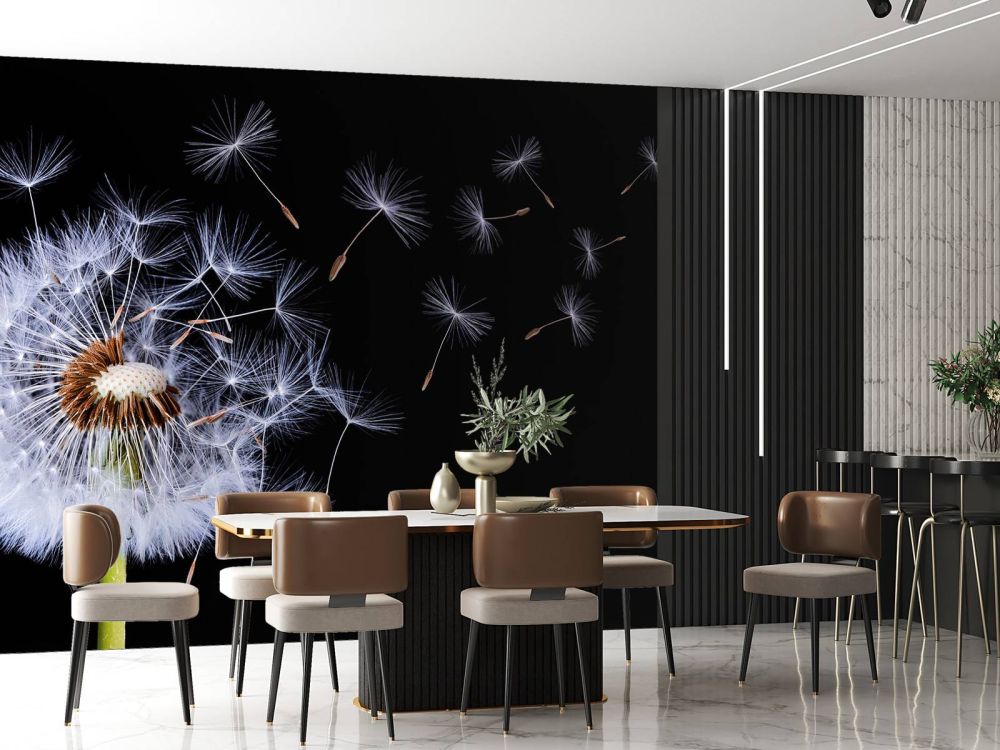 Dandelion Blowing