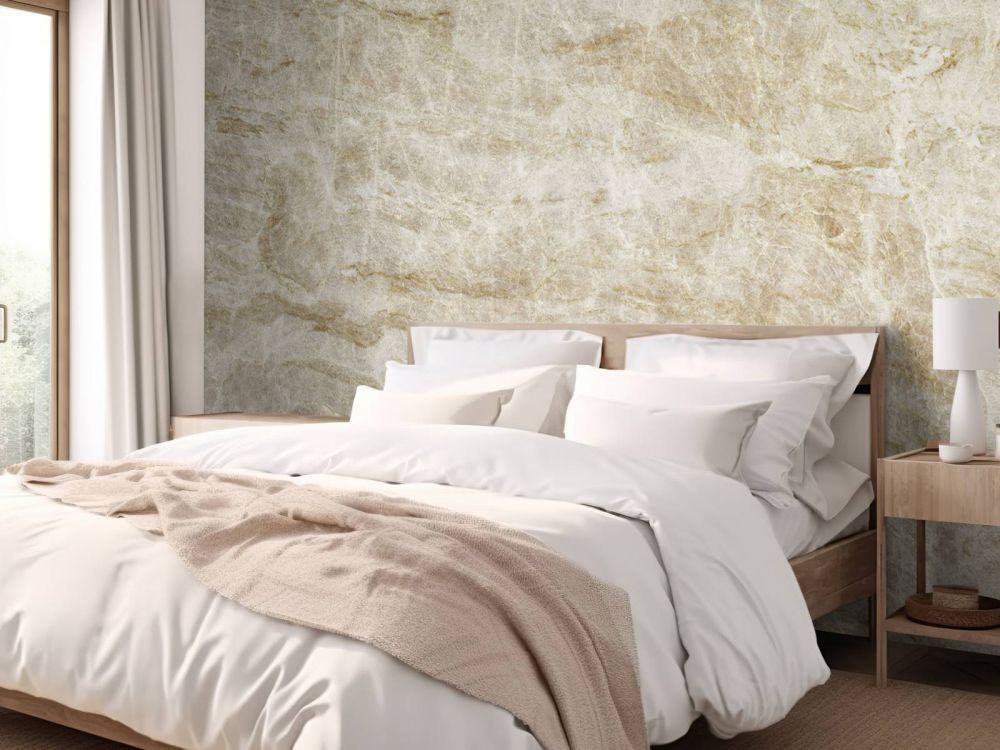 Beige gekleurd marmer