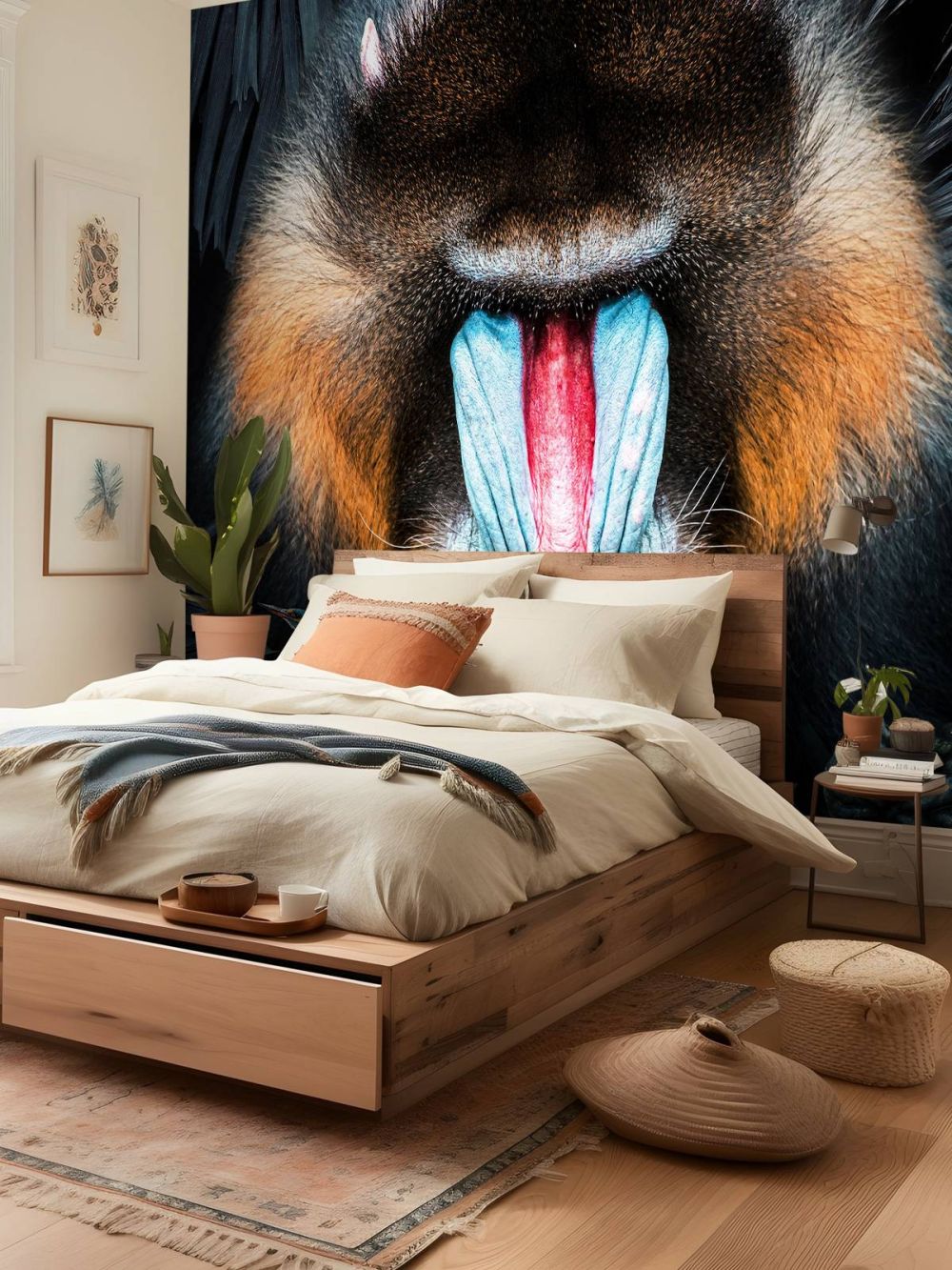 Mandrill Portret