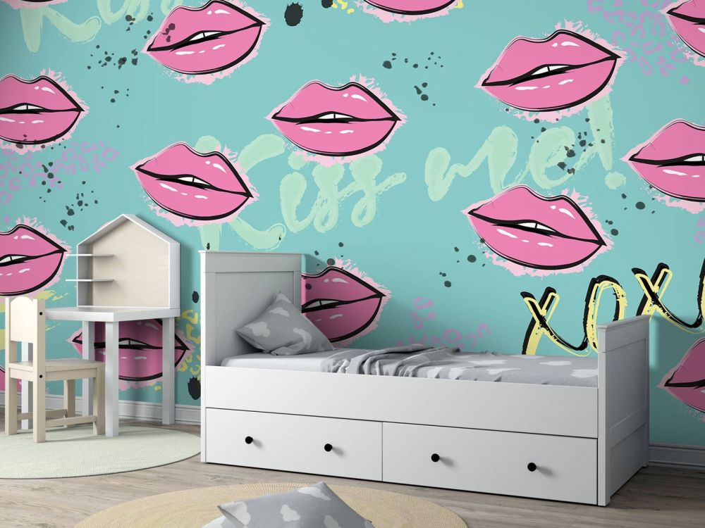 Kiss kiss turquoise