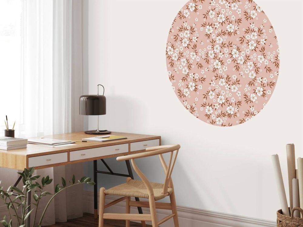 Bloemen met bladeren