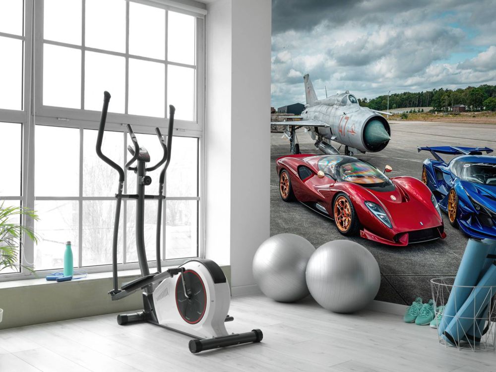 Hypercars en gevechtsvliegtuig