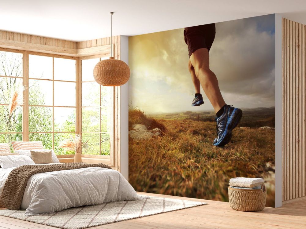 Jogger in actie
