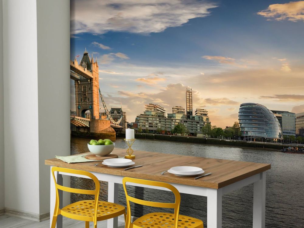 Skyline London met Tower Bridge