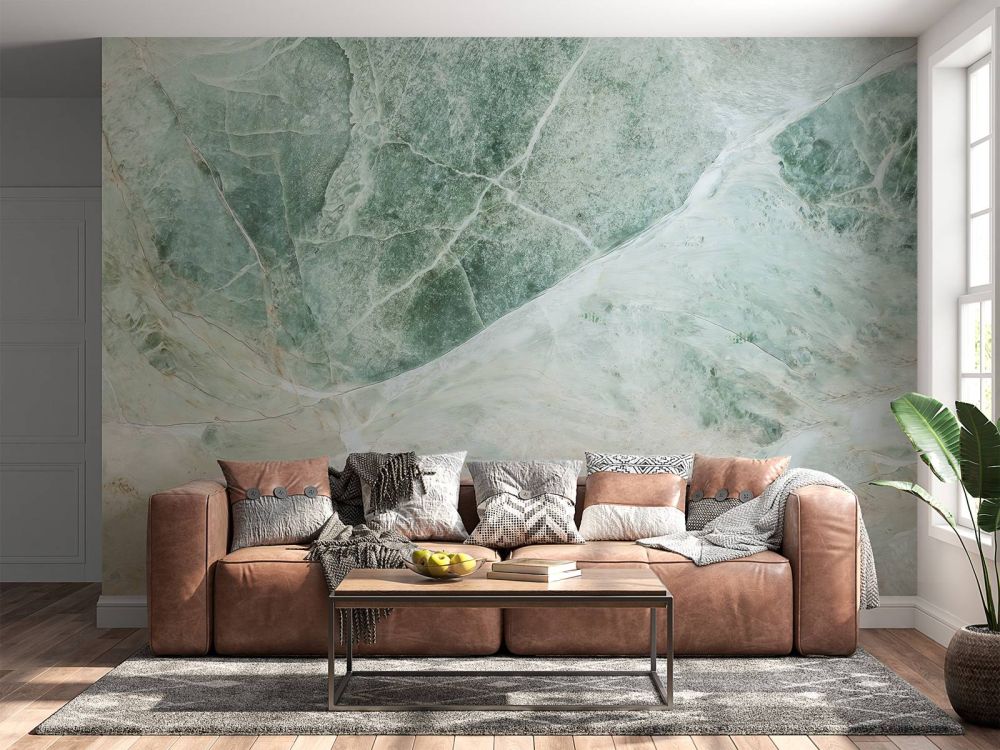 Groen vintage marmer